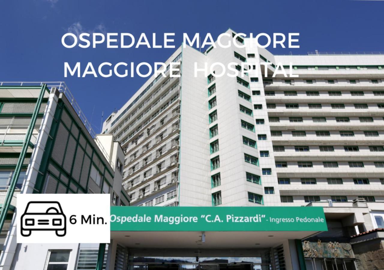 Sky Loft Airport - Modern Apt 1St Floor Apartman Bologna Kültér fotó